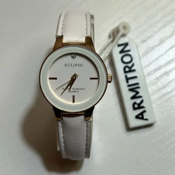 Armitron Accessories New Armitron White Watch Eclipse Poshmark - Main Image